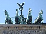 Quadriga auf dem Brandenburger Tor_Berlin, Sommer 2004 