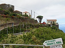 Bar-Restaurante 'Mirador el Moral' oberhalb (am Eingang) von 'El Tablado' 